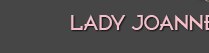 Lady Joanne Lafontaine